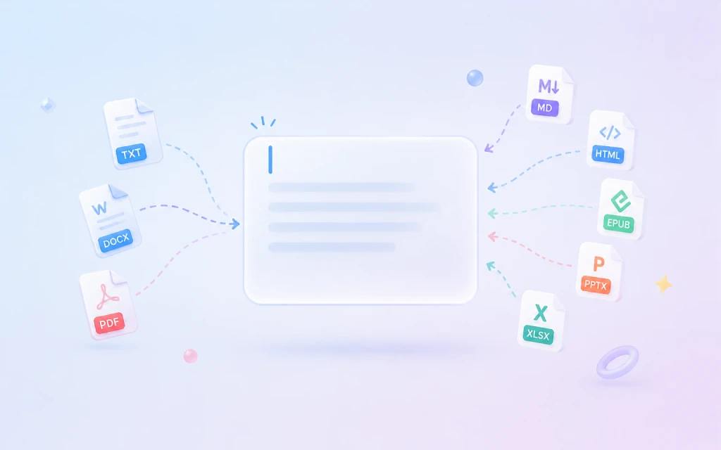 Paste or Import Text Instantly