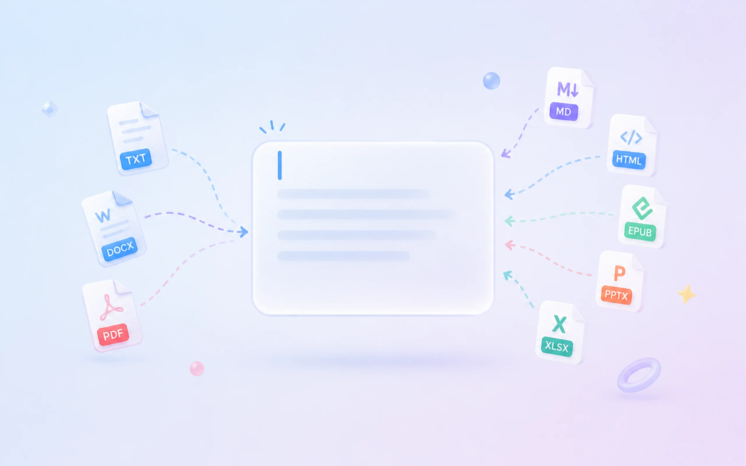 Paste or Import Text Instantly