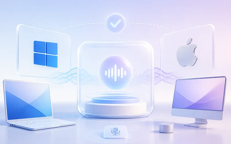 Native Built-in Offline Voice System for Windows and Mac